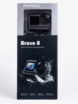 AKASO Brave 8 4K Waterproof Action Camera – 64GB Included 🌊📸