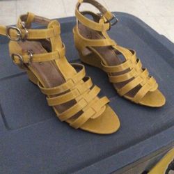 Pale Yellow  Sandals