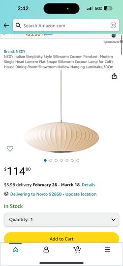 Cocoon Pendant