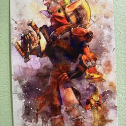 Jak and Daxter Displate Poster (18.5x26.5)