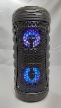 New 3” Dual Portable Bluetooth Speaker With Lights