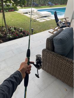Daiwa bg mq on a custom 7,6 xgen rod