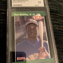 1989 Ken Griffey Jr RC #3 Mint 9.0 