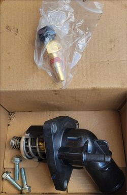Thermostat & temp sensor