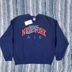 🎄🔥 Nike “New York Air” Crewneck – Size L – BRAND NEW | Was $95 → NOW ONLY $49.99 🔥🎄