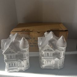 VTG Creative Crafts TIFFANY HOUSE SE186 Village California Creations NEW