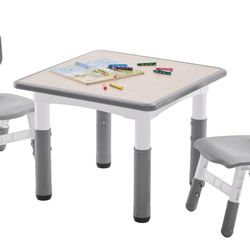 Kids Table and 2 Chairs  (NEW)
