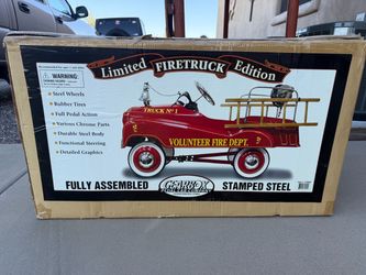 Pedal Car Fire truck 🚒 “New”