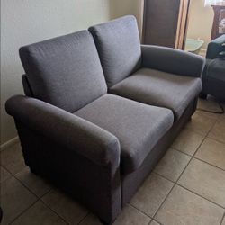 Love seat couch/ pullout bed