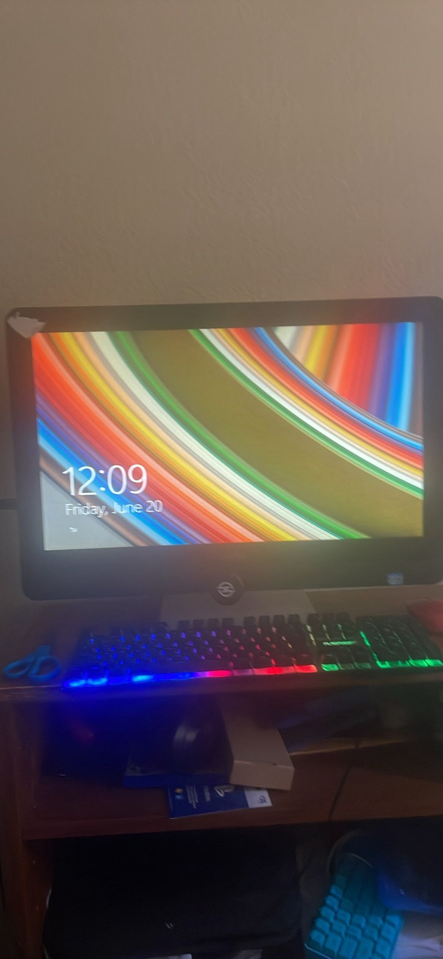 All in one day computer