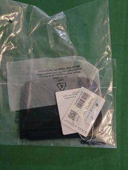 True Identity Card Case - Black, New with Tags