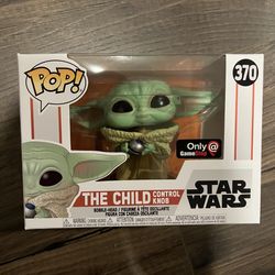 Funko Pop! Star Wars: The Mandalorian The Child with Control Knob #370