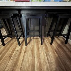 3 Bar Stools 
