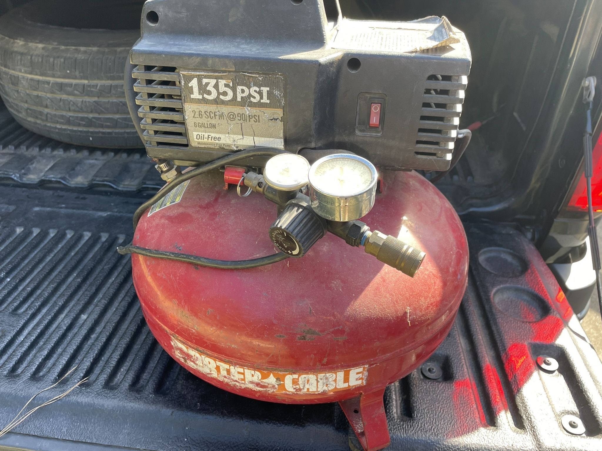 Porter Cable Bottle Compressor