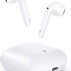 Wireless Earbuds True Wireless Earbuds Bluetooth 5.0 with aptX Codec Hi-Fi Audio, Deep Bass, Dual CVC 8.0 Noise Cancellation Mic for Clear Calls, USB-