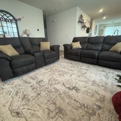 Reclining Sofa And Reclining Loveseat