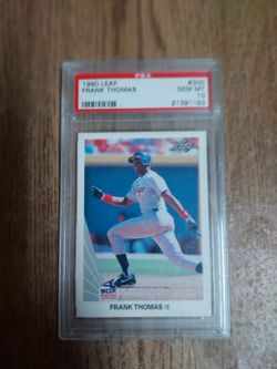 1990 Leaf Frank Thomas #300 PSA 10 Gem Mint