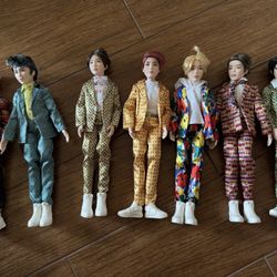 BTS Dolls Set Of 7 