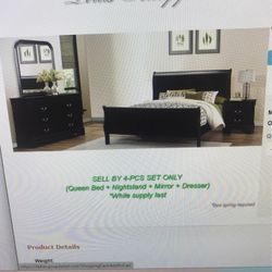 Black Bedroom Set 