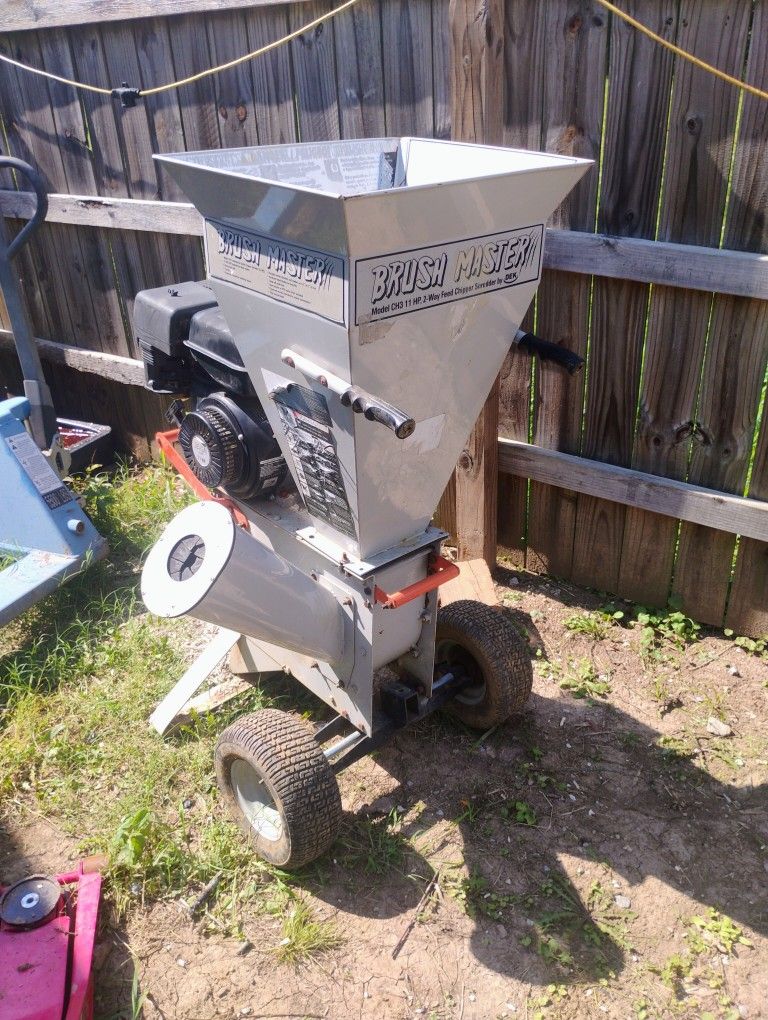 Brush Master Chipper And Shredder