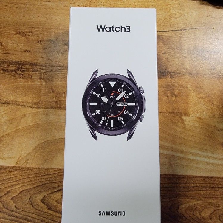 Brand New Unopened Samsung Galaxy Watch 3 45mm Black