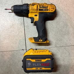 DEWALT drill and battery