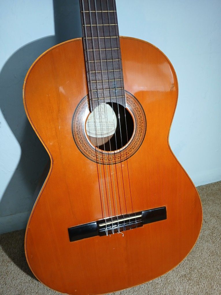Miguel Angel S.L. 1982 Cedar Classical Guitar From Valencia Spain