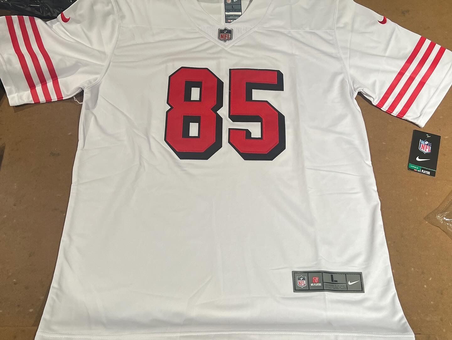 George Kittle 49ers Rush Jersey George Kittle 49ers Championship