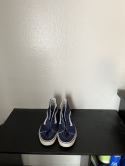 Vans- Navy Blue High Tops Size 10.5