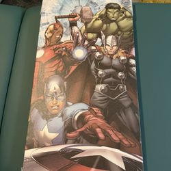 Avengers Wall Canvas
