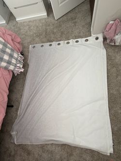 Ombre grey to white blackout curtains