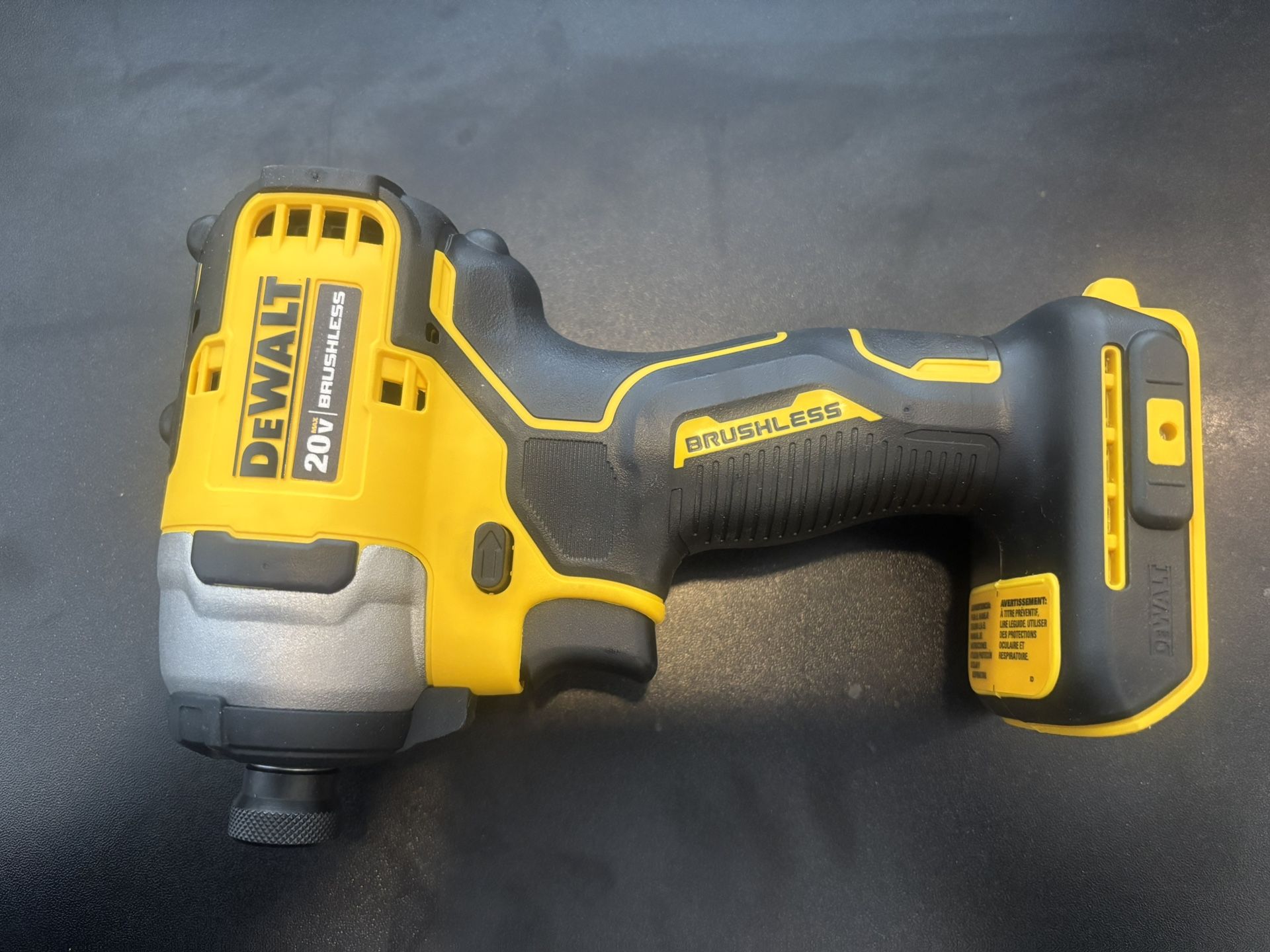 DeWalt Atomic 20V MAX* Impact Driver, Cordless, Compact, 1/4 Inch, Tool Only (DCF809B)