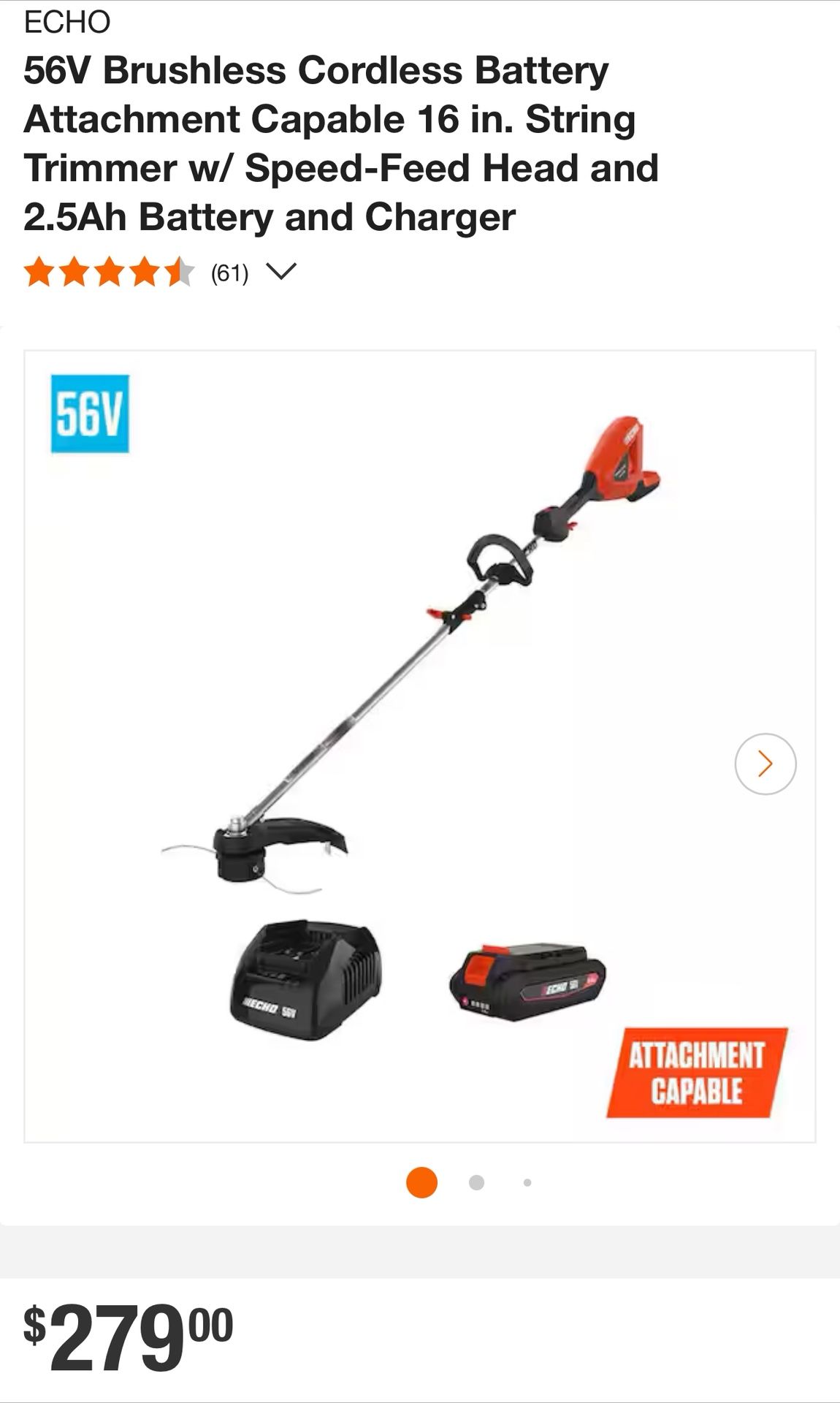 Trimmer With Battery And Charger