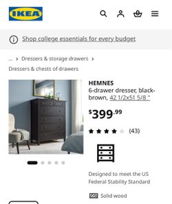 IKEA Hemnes dresser