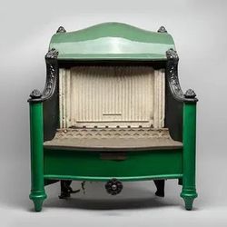 Antique Cast Iron Heater  Humphrey Radiantfire No.20 Gas Heater