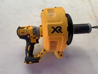 DEWALT XR Cordless Drain Snake Auger