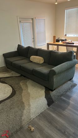Dark Green Couch 8ft