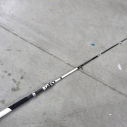 Fiberglass Fishing Pole Conventional Reel Combo with Durable P-Cork Rod Handle