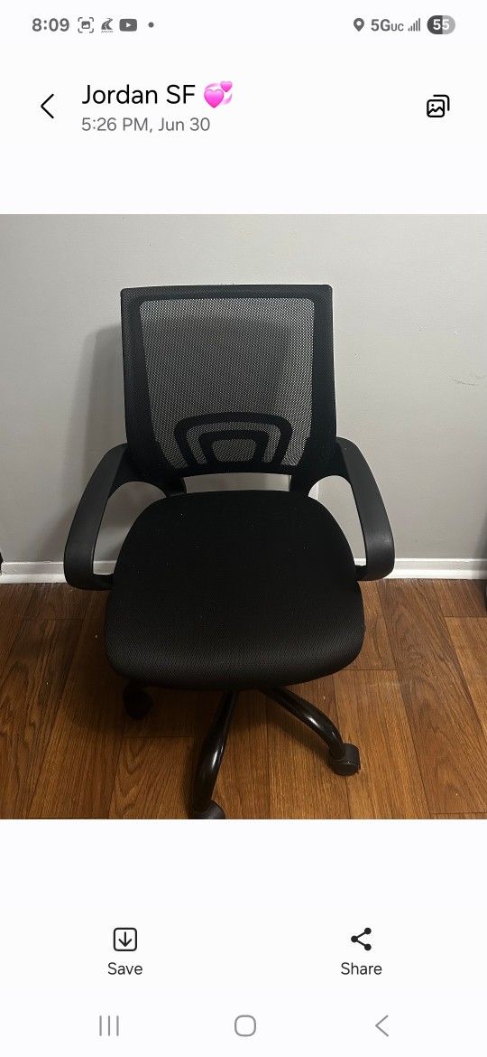 Desk and Chair