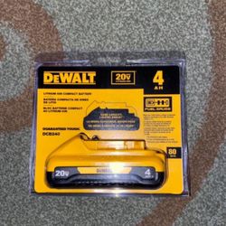 DEWALT DCB204 20V MAX 4AH 4 AH Li-Ion Battery BRAND NEW 