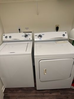 Washer and Dryer Set