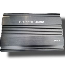 Blurred Vision Audio BV80.4AB Full-Range Class AB 4 Channel Amplifier, (500Rms)