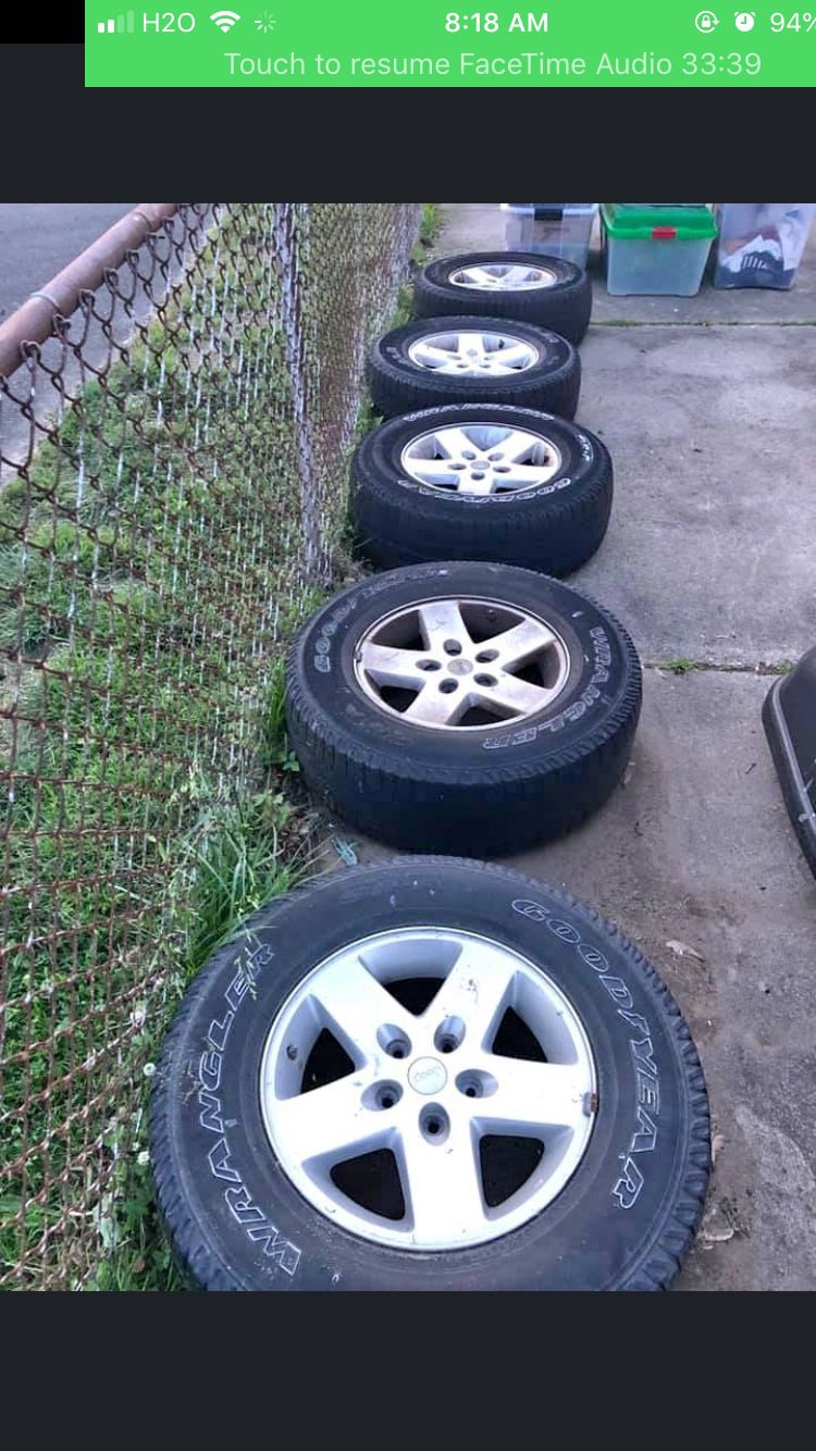 I have 5 tires just sitting collecting dust