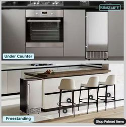 Ice Maker Under Counter 80 Lbs Large no Box