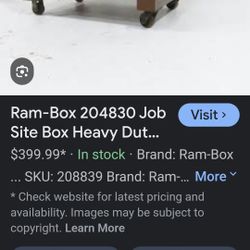 Safe Box Heavy Duty 