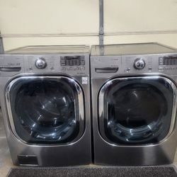 Lg stackable washer and dryer (delivery available)