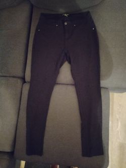 Black Stretchy Legging Pants Sz L