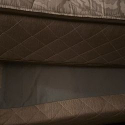 Queen size Mattress with bed and Box Spring
