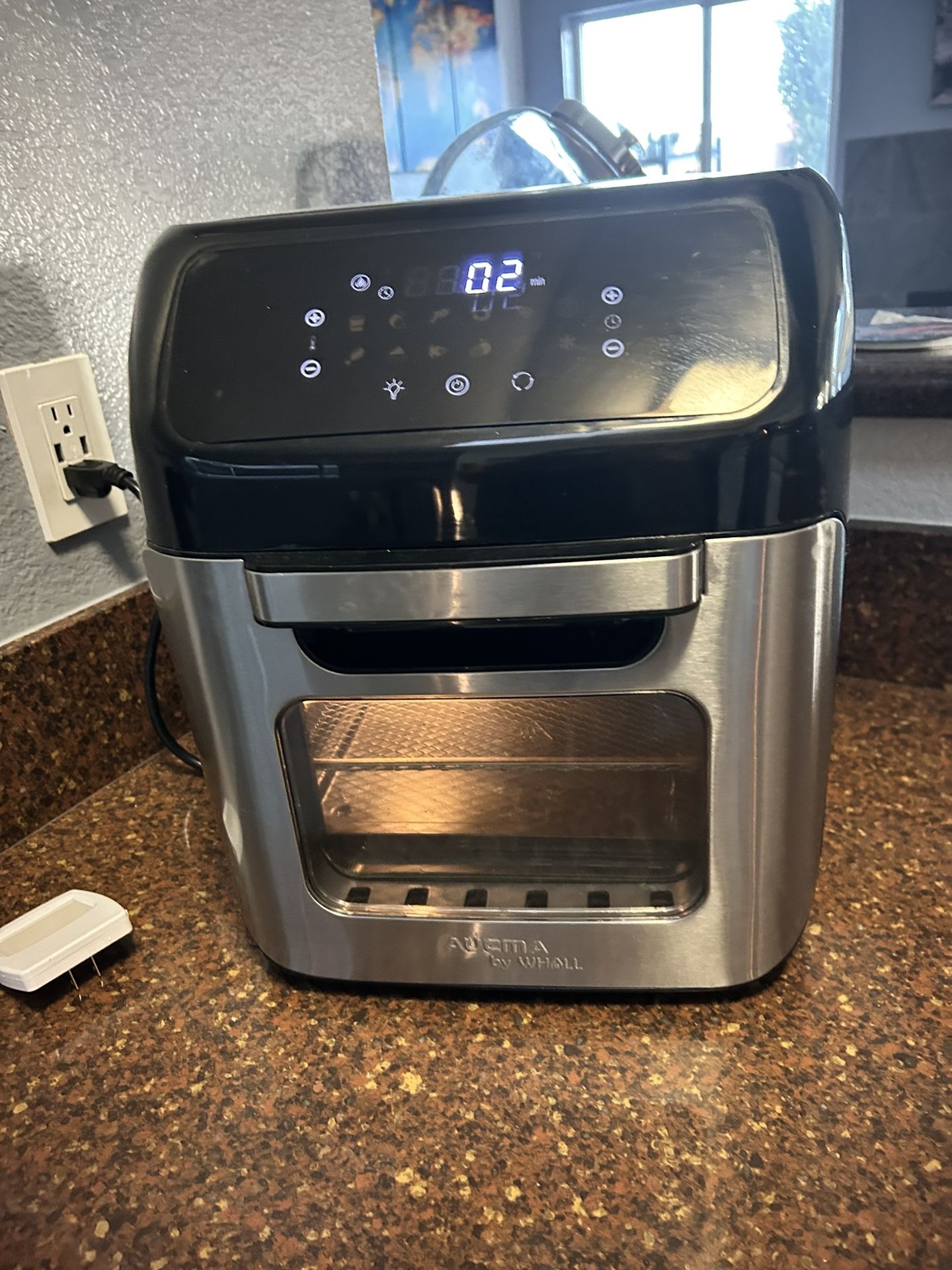 Air Fryer, 13QT Air Fryer Oven, Family Rotisserie Oven, 1700W Electric Air Fryer Toaster Oven,