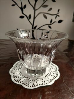 Crystal Footed Bowl